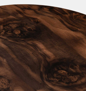 Raisa Nightstand Walnut Burl