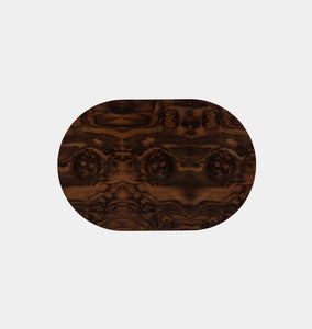 Raisa Nightstand Walnut Burl