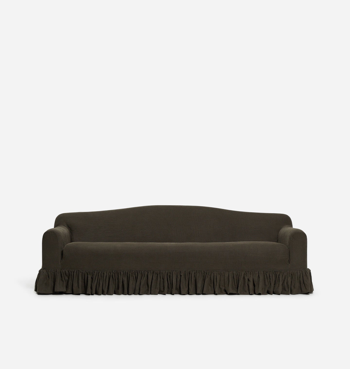 Rhodes Skirted Slipcovered Sofa