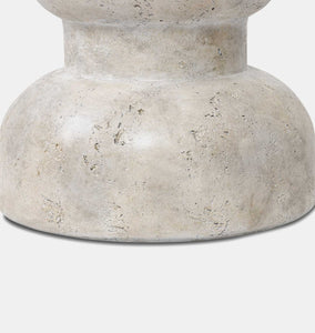 Rivero Outdoor End Table Aged Fog Concrete