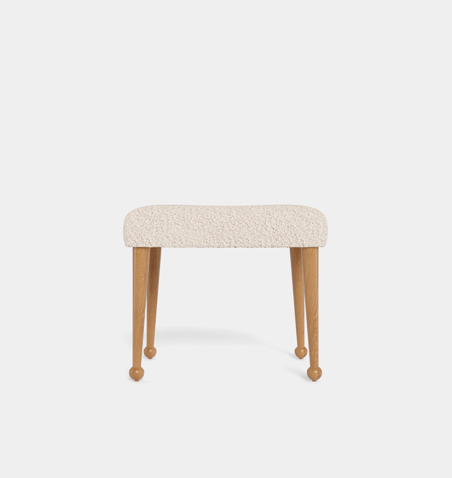 Sage Stool Bone Boucle