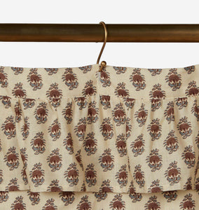 Paisley Shower Curtain Marsala