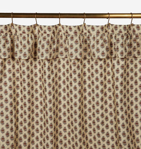 Paisley Shower Curtain Marsala