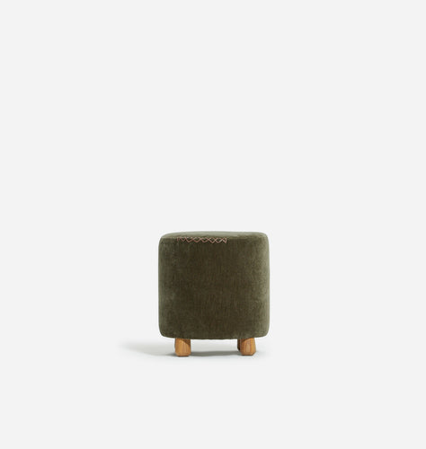 Tocho Footed Stool Malmo Olive