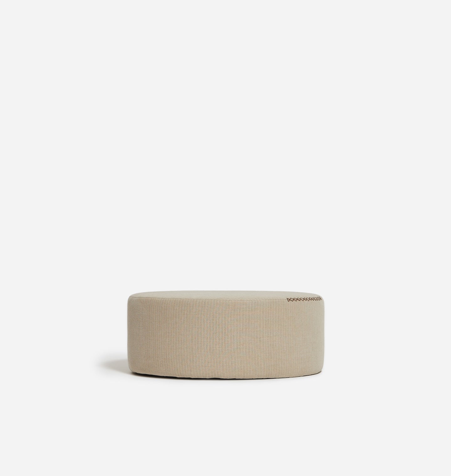 Tocho Round Ottoman Laine Natural