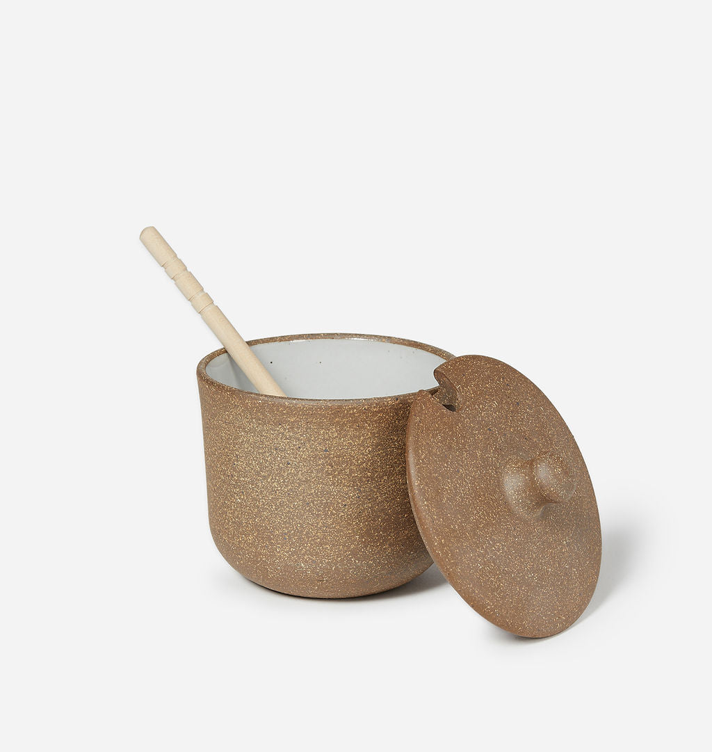 Sawyer Ceramic Honey Jar - Thumbnail 4