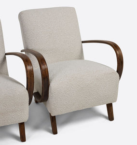 Vintage Halabala Armchairs I, S/2