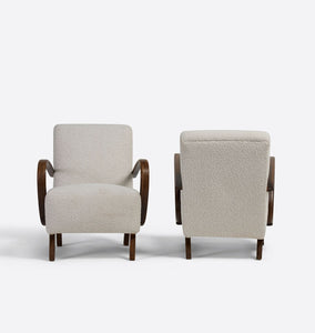 Vintage Halabala Armchairs I, S/2