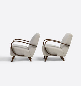 Vintage Halabala Armchairs I, S/2