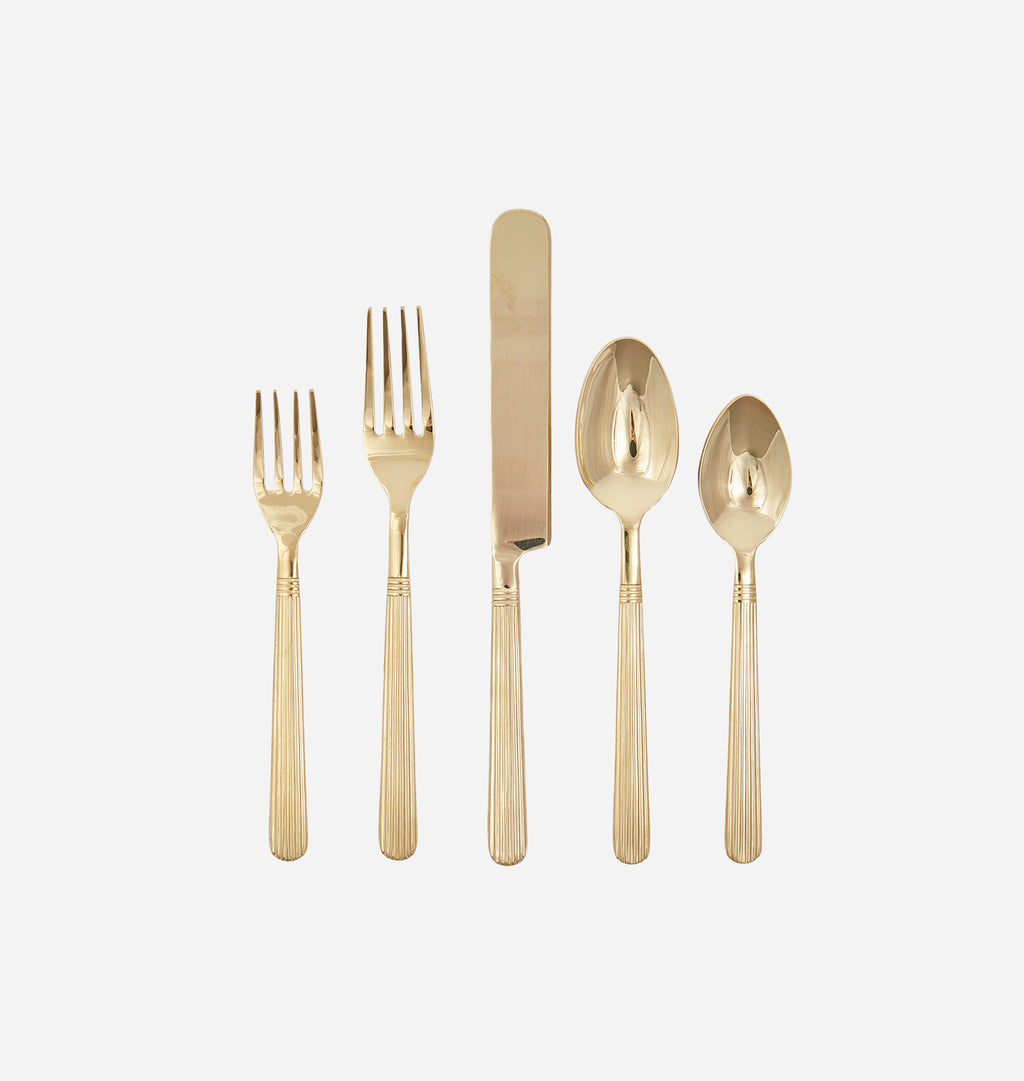 Shoppe Amber Interiors Jaela Flatware S/5
