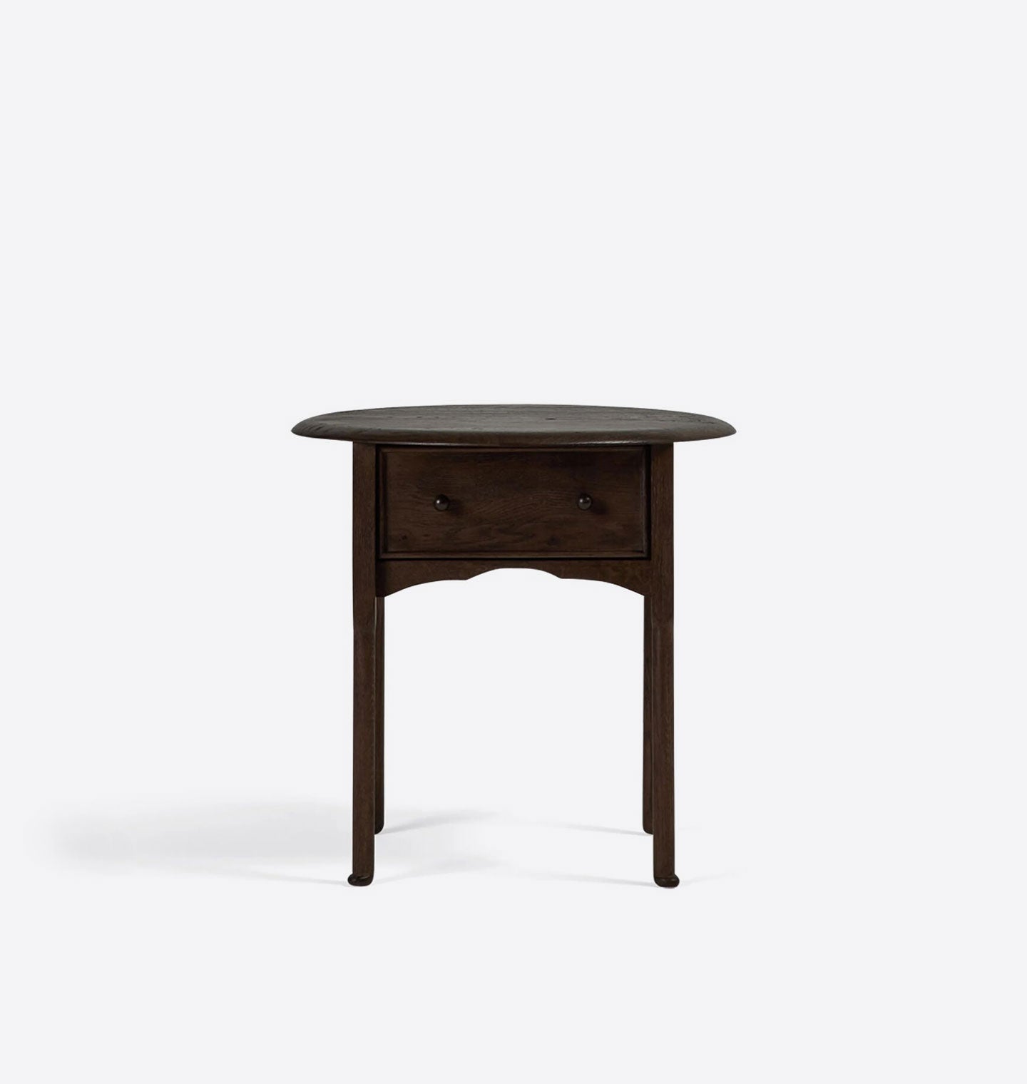 Violet End Table Aged Toasted Oak 
