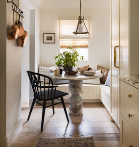 Figueroa Round Marble Dining Table