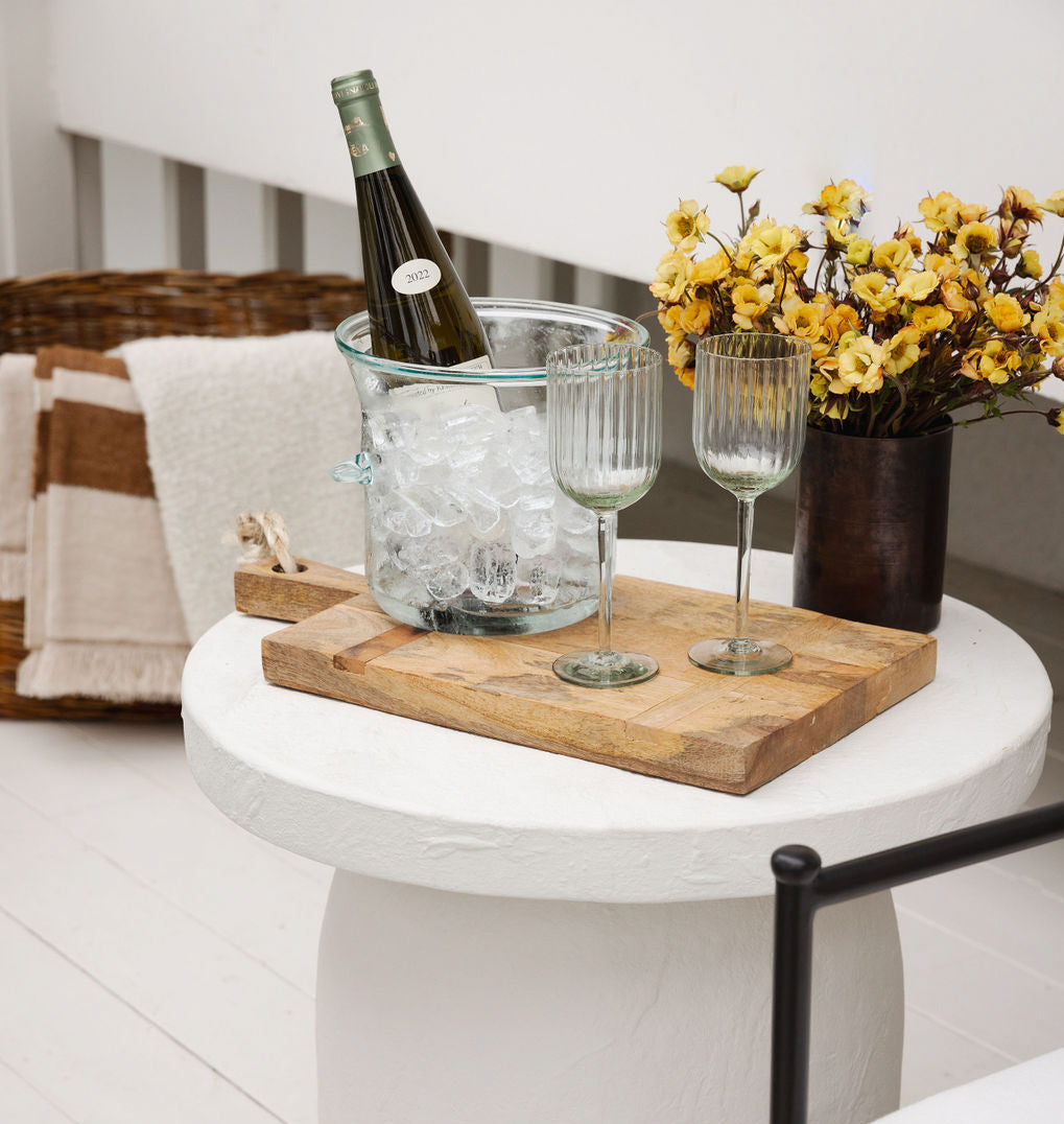 Luna Recycled Glass Ice Bucket - Thumbnail 4