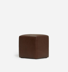 Shoppe Amber Interiors Tocho Leather Cube - Thumbnail 2
