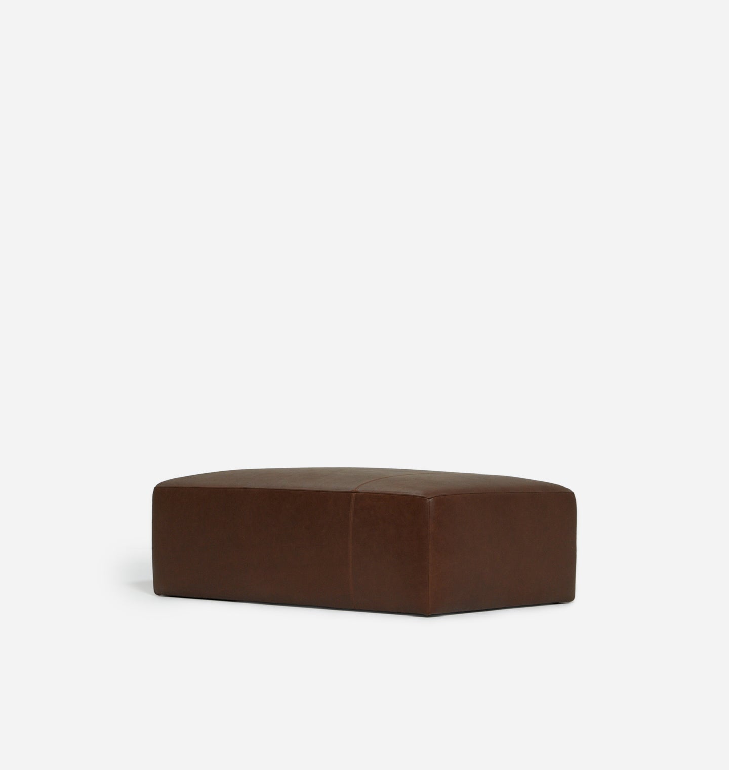 Tocho Leather Ottoman - Thumbnail 4