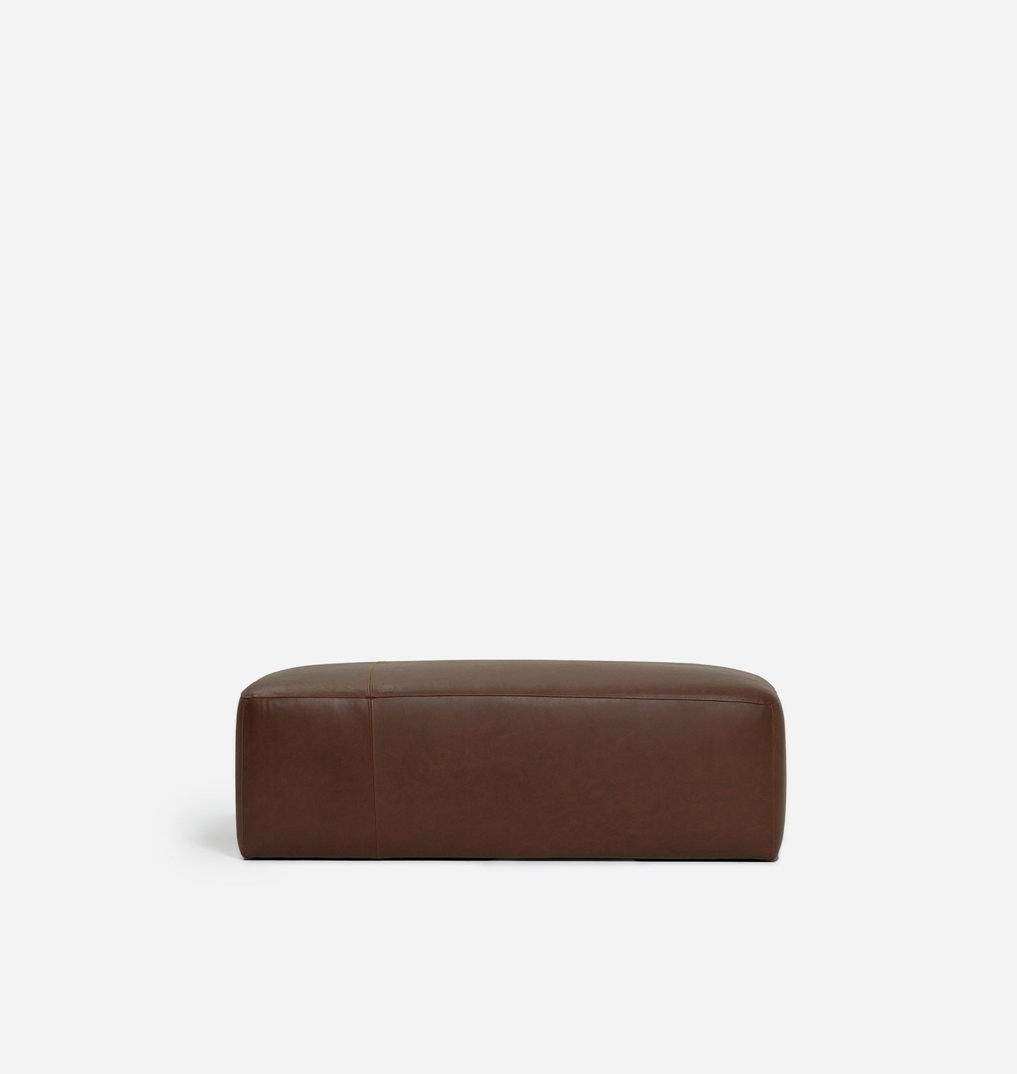Tocho Leather Ottoman - Thumbnail 2