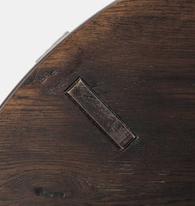 Sadira Coffee Table 40" Black Oak