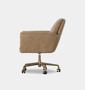 Salerno Upholstered Desk Chair Palermo Drift