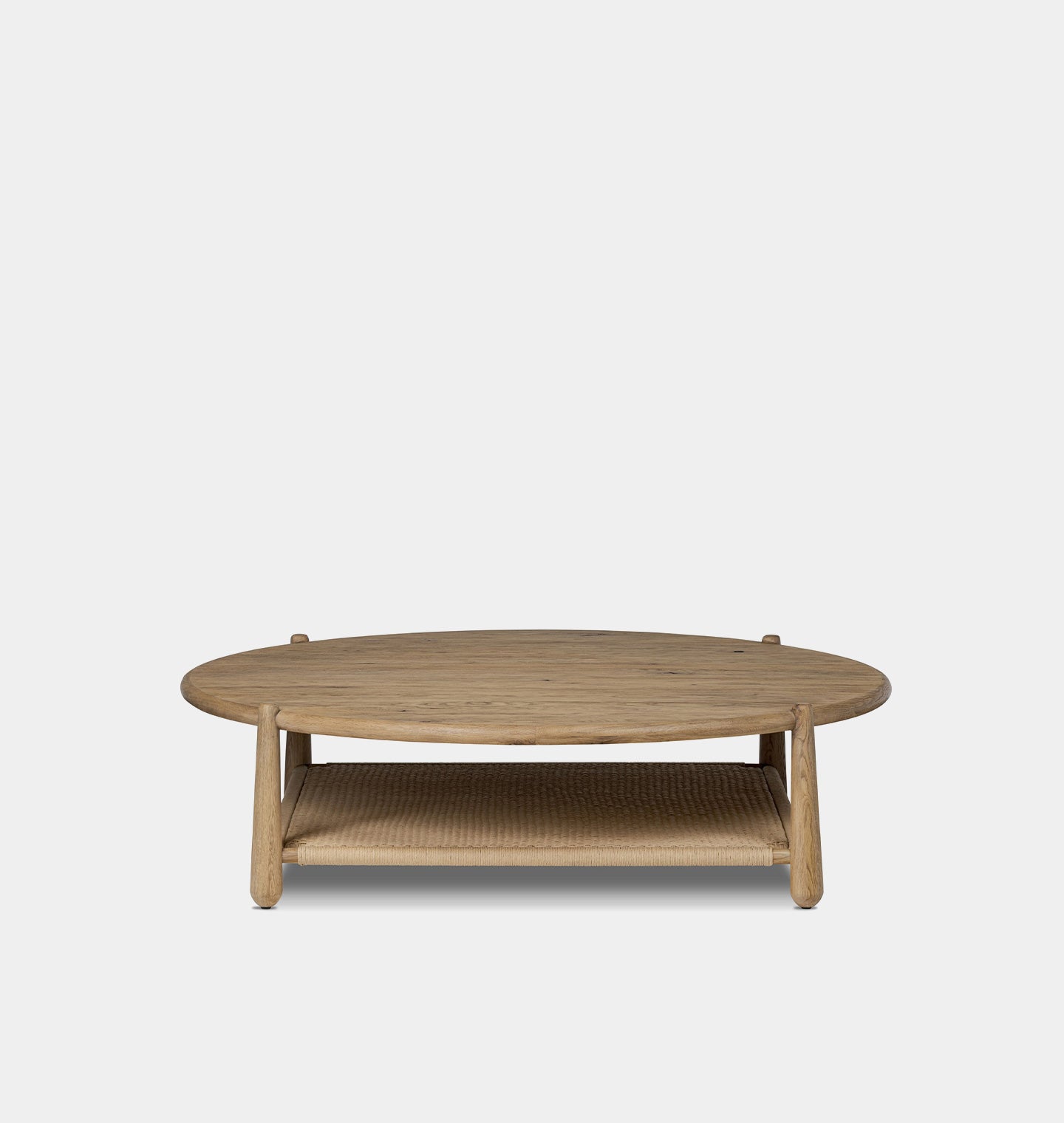 Amazon.com: FAWdecor Modern Solid Wood Coffee Table, Round