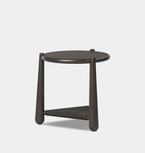 Salvador End Table Smoked Black