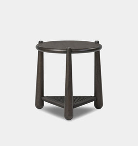 Salvador End Table Smoked Black