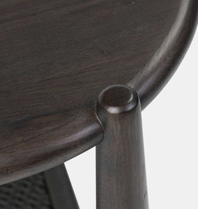 Salvador End Table Smoked Black