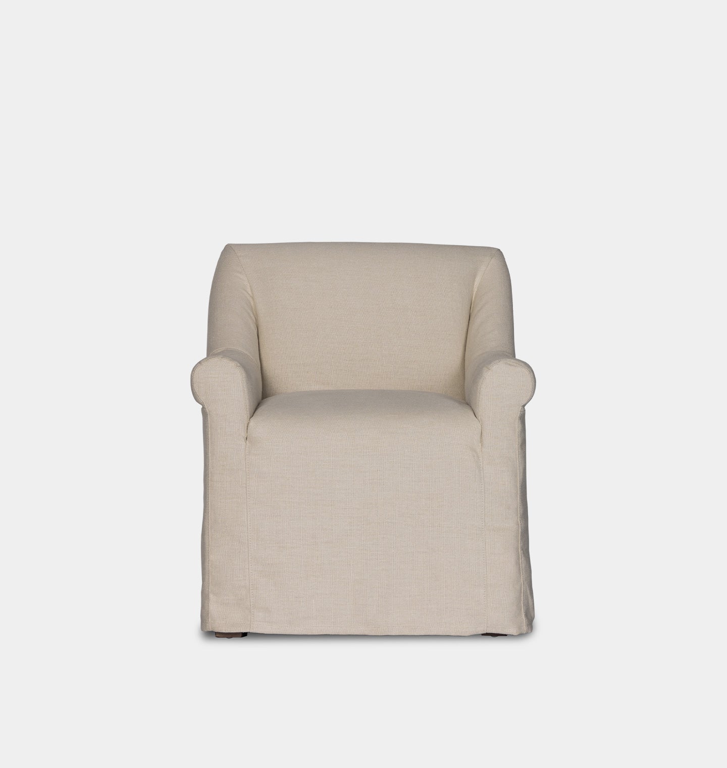 Seahurst Slipcovered Dining Chair Natural