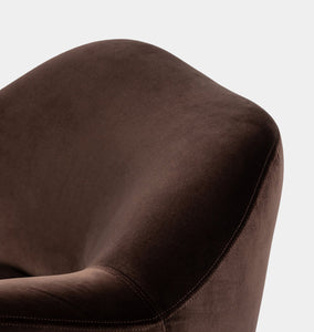 Shia Swivel Chair Cocoa