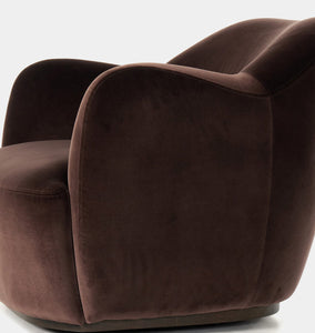 Shia Swivel Chair Cocoa