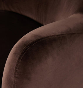 Shia Swivel Chair Cocoa