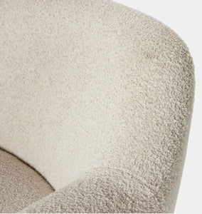 Shia Swivel Chair Bone