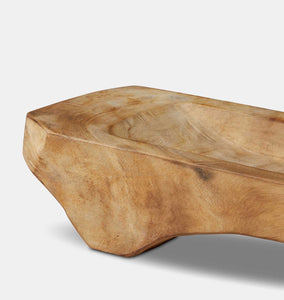 Silla Bowl Burnt Reclaimed Wood