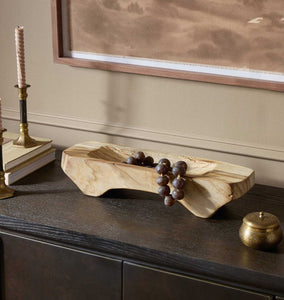 Silla Bowl Burnt Reclaimed Wood