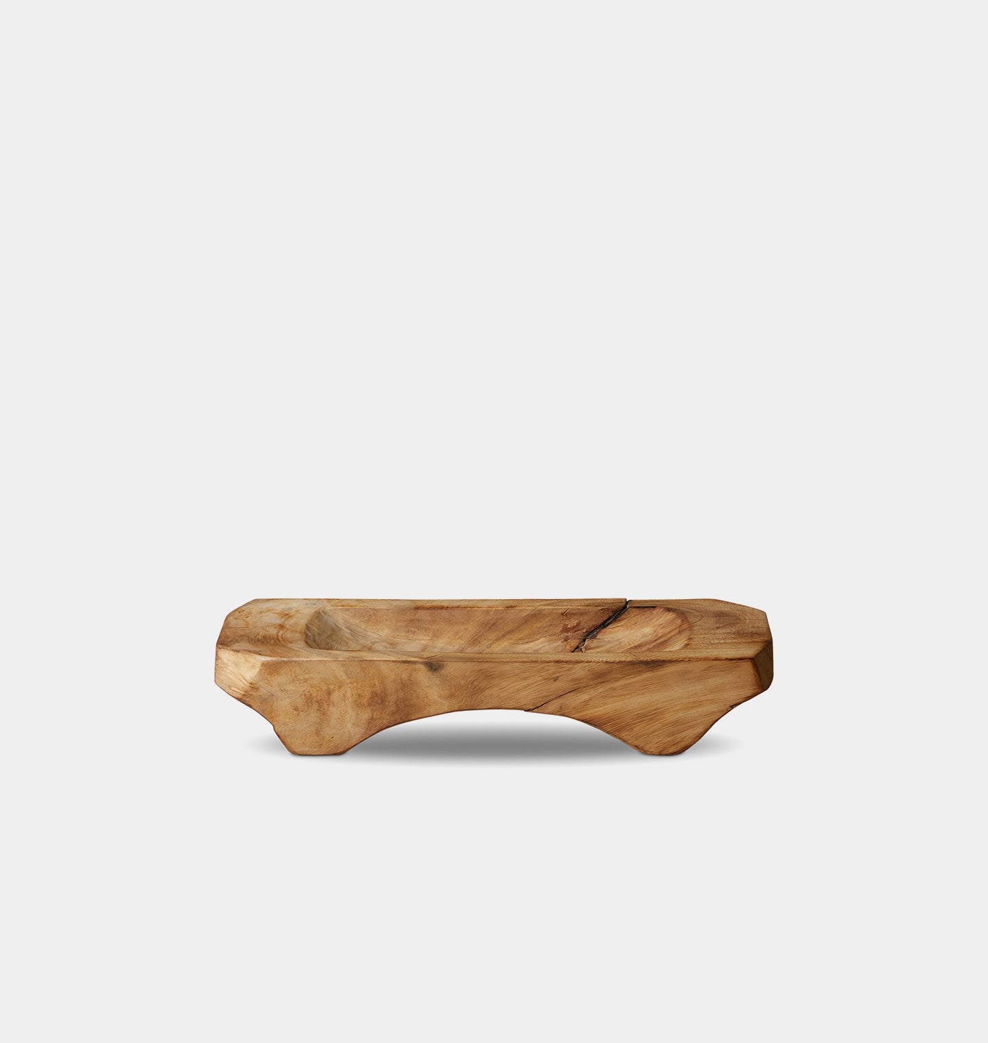 Silla Bowl Burnt Reclaimed Wood