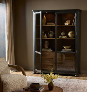 Sussex Wide Cabinet Spiced Oak