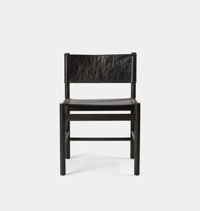 Suzanne Dining Chair Charcoal Black
