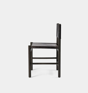 Suzanne Dining Chair Charcoal Black