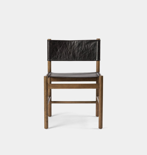 Suzanne Dining Chair Charcoal Natural