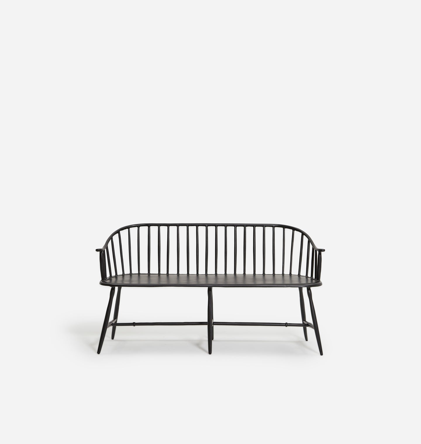 Mac Outdoor FIRST TIME bushdebrunt ブラック Dakota Low Back Bench | Shoppe Amber Interiors