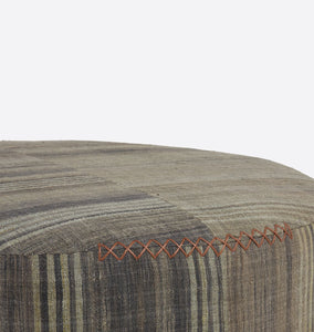 Topanga Round Ottoman F.XVIII.IV