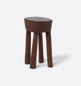 Vintage Senufo Stool XVIII 14"H x 9"D