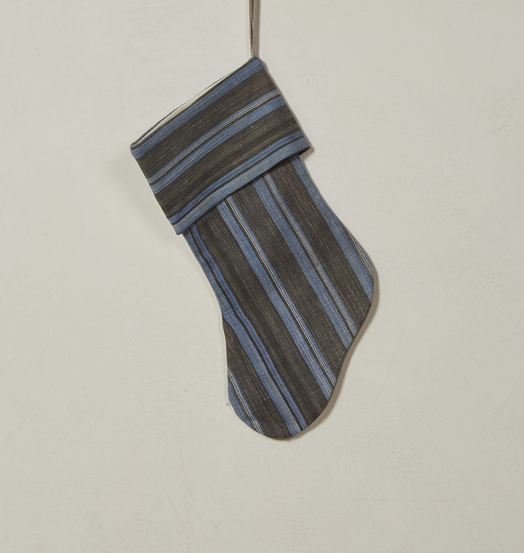 Vintage Stocking Left Facing O.XXV.XVIII