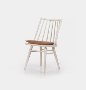 Ted Dining Chair Off White w/ Cushion
