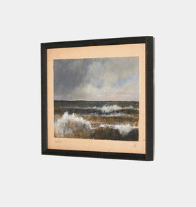 Tides A Changing by Aileen Fitzgerald Framed Print