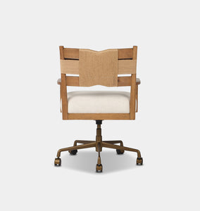Tova Desk Chair Natural Paper Cord