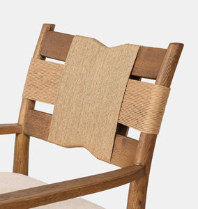 Tova Desk Chair Natural Paper Cord