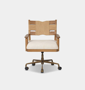 Tova Desk Chair Natural Paper Cord