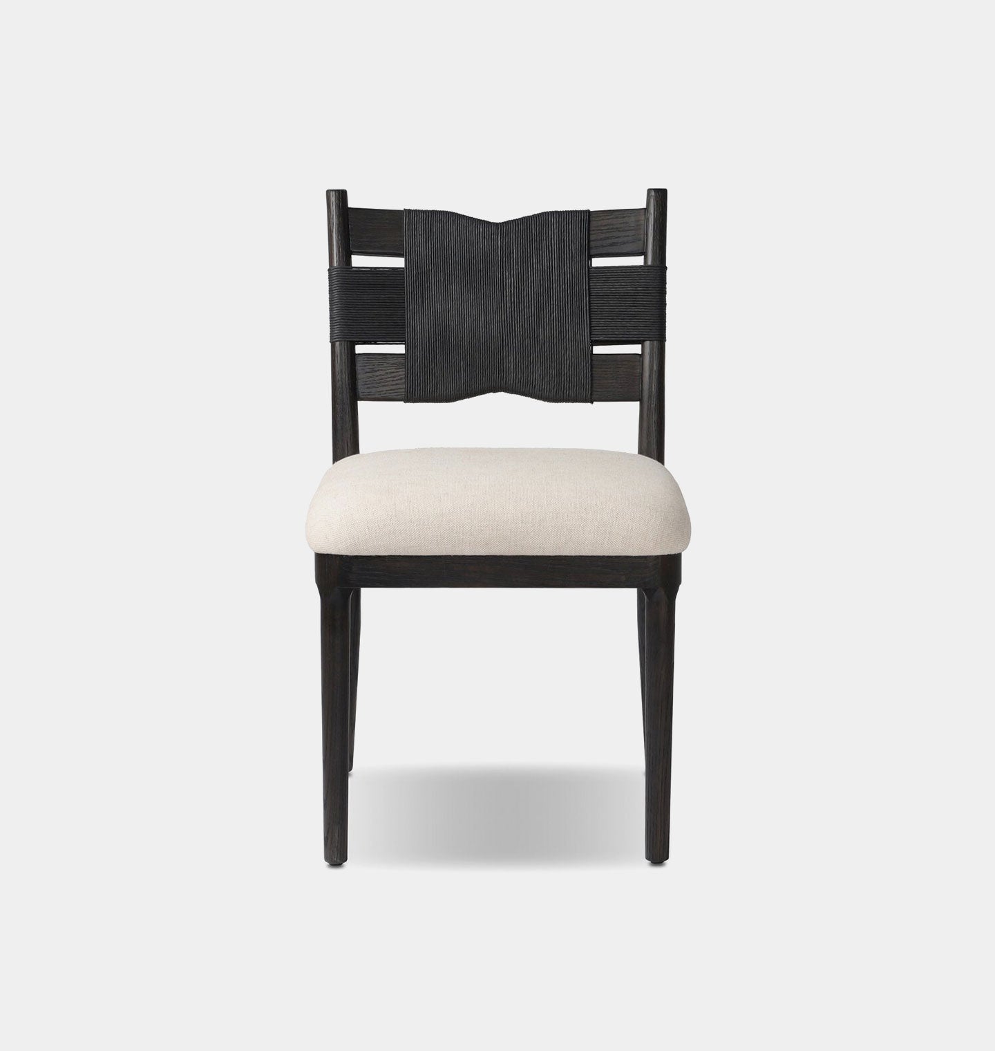 Tova Dining Chair Distressed Black