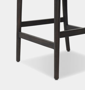 Tova Counter Stool Distressed Black