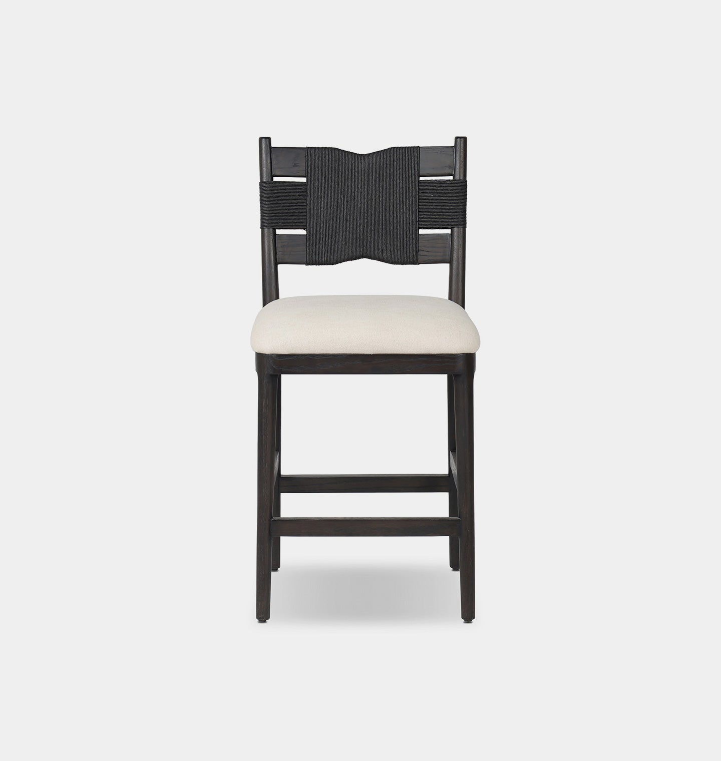 Tova Counter Stool Distressed Black